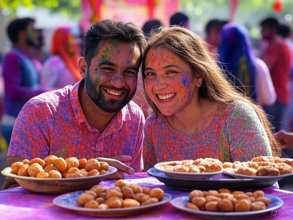 Healthy Food in Holi