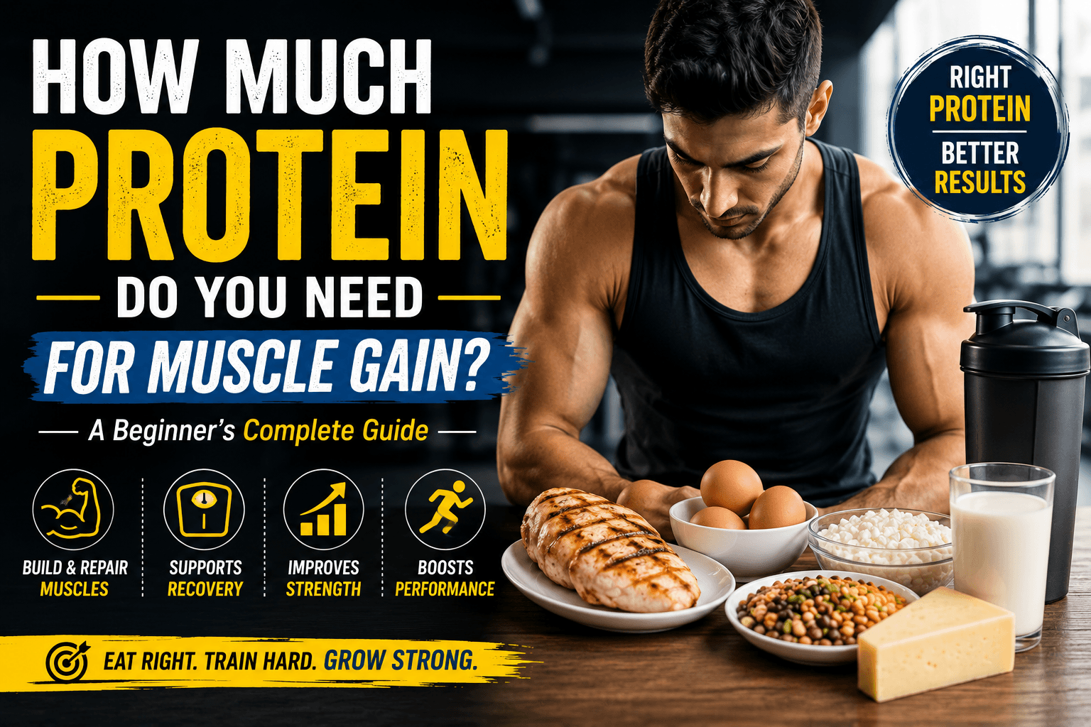 How Much Protein Do You Need for Muscle Gain