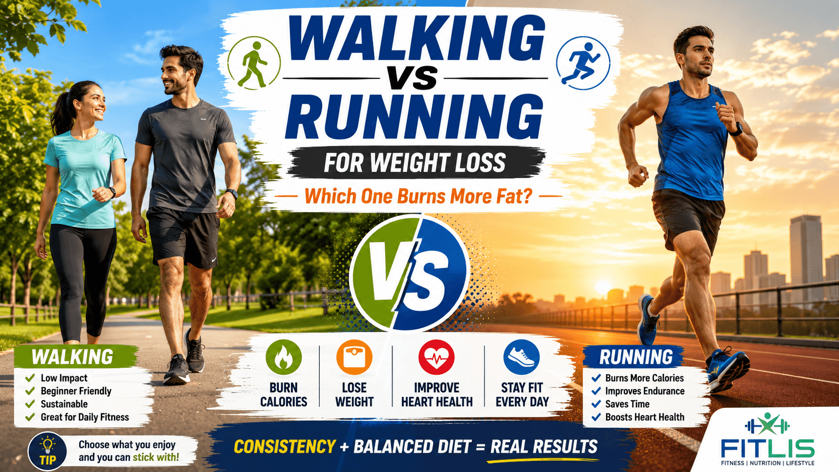 Walking vs Running