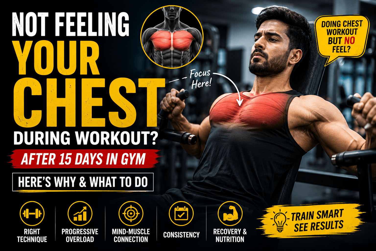 Not Feeling Your Chest During a Workout Here’s Why It Happens