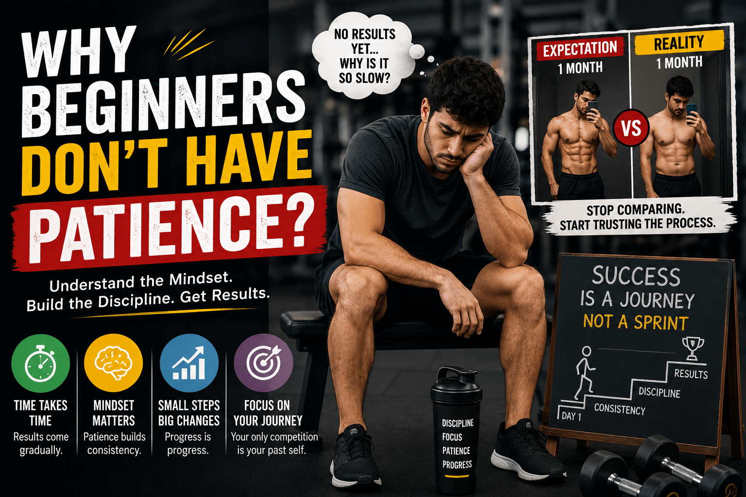 Why Beginners Don't Have Patience in Fitness