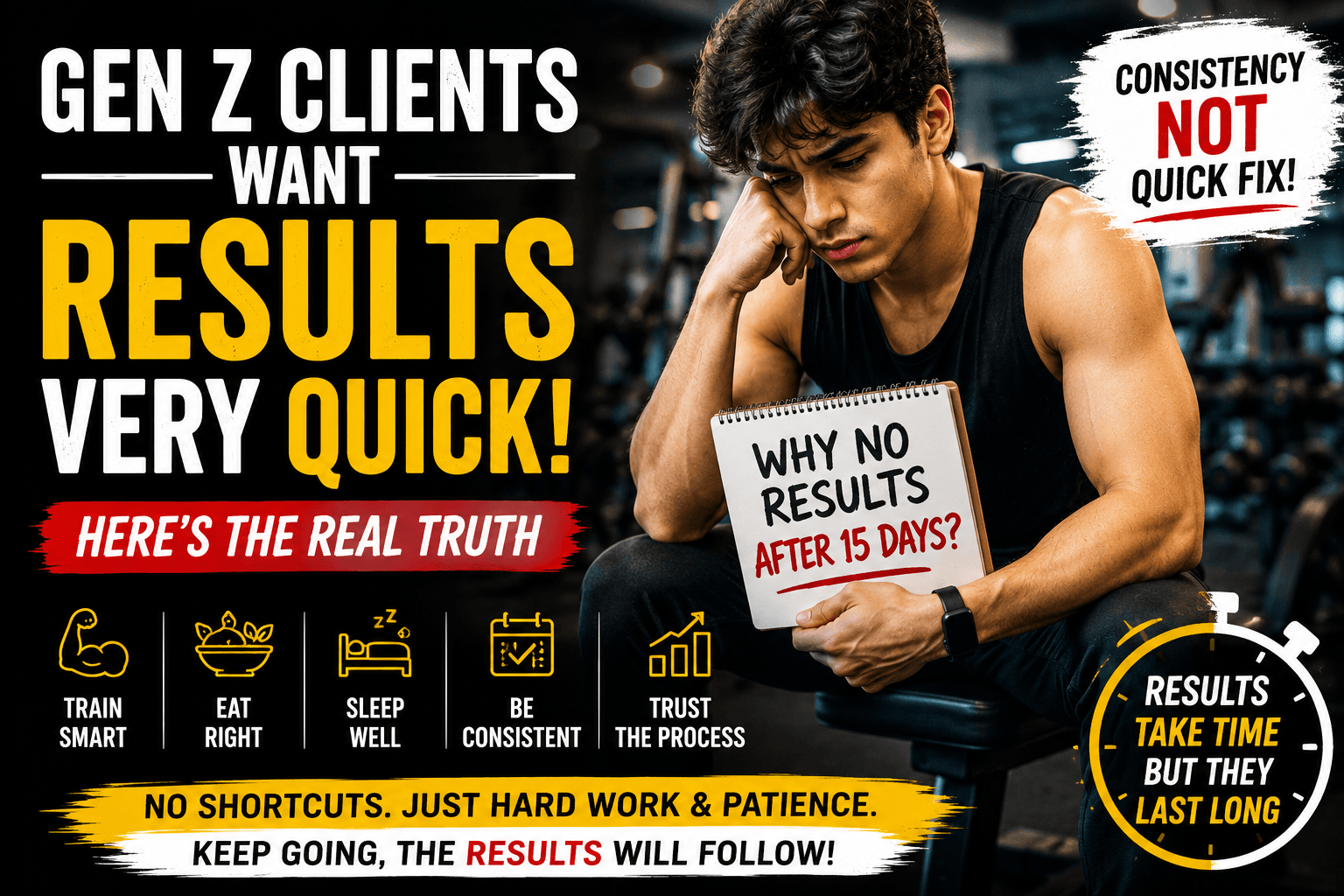 Why Gen Z Clients Want Results So Quickly in the Gym